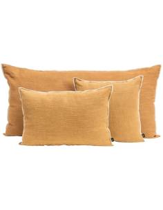 Housse de coussin en lin brut CHENNAI Harmony - Haomy 2