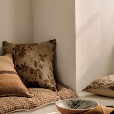 Housse de coussin en lin lavé Chennai 45x45 cm - Harmony Haomy - Home  Beddings and Curtains