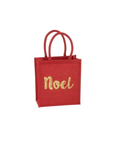 Sac cadeau de noel sequin