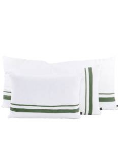 Housse de coussin lin brodé MALAGA Harmony - Haomy 2