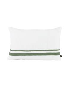 Housse de coussin lin brodé MALAGA Harmony - Haomy