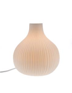 Lampe en porcelaine blanche ALBANE 2