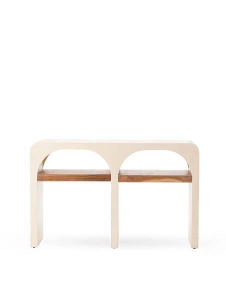 Console blanc bois COMINO