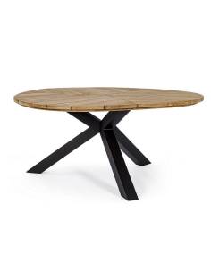 Table de jardin en teck PALMDALE 2