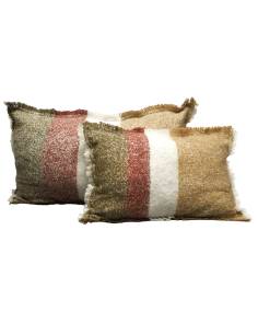 Housse de coussin en laine CALYPSO Harmony - Haomy | La Madeleine Deco 2