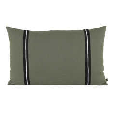 Housse de coussin en lin brodé SKAGEN Harmony - Haomy