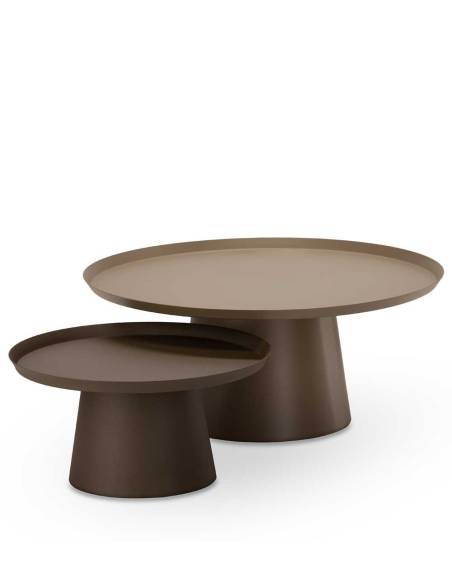 Duo de table basse mat SOMA | La Madeleine Déco