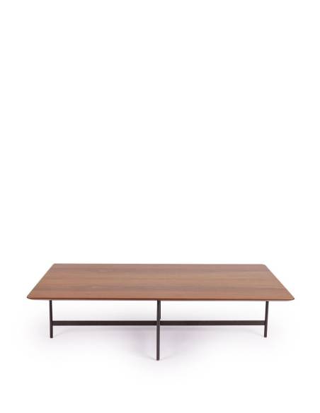 Table basse bois métal SURREY | La Madeleine Déco