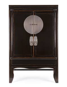 Armoire asiatique JINAN noire | La Madeleine Déco 2