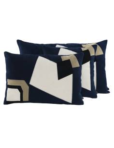 Housse de coussin en coton brodé NAGOYA Harmony - Haomy 2