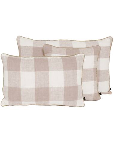 Housse de coussin en lin PALMA Harmony - Haomy | La Madeleine Déco