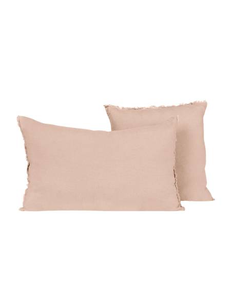 Housse de coussin en lin et coton LIMY Harmony - Haomy | La Madeleine Déco