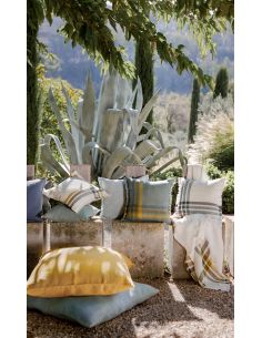 Housse de coussin en lin lavé PAROS Harmony - Haomy