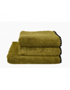 Serviette de toilette 50x100cm ISSEY Harmony - Haomy Olive